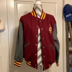 NBA exclusive Cleveland Cavaliers varsity jacket